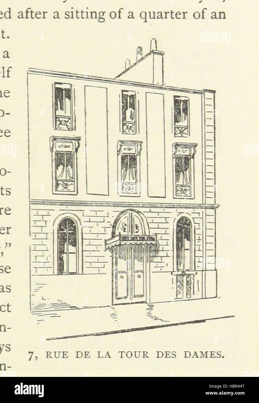 Image taken from page 81 of 'Memorable Paris Houses ... With ... illustrations ... by Paris artists' Image taken from page 81 of 'Memorable Paris Houses Stock Photo