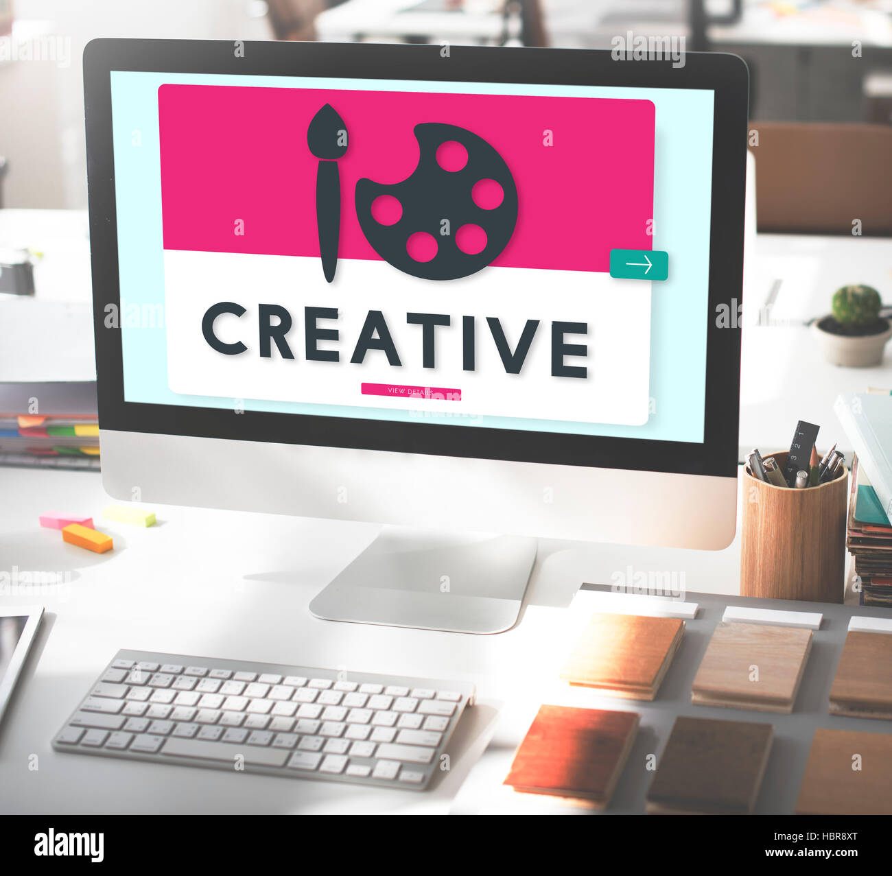 Art Paint Creative Creation Design Paint Drawing Concept Stock Photo