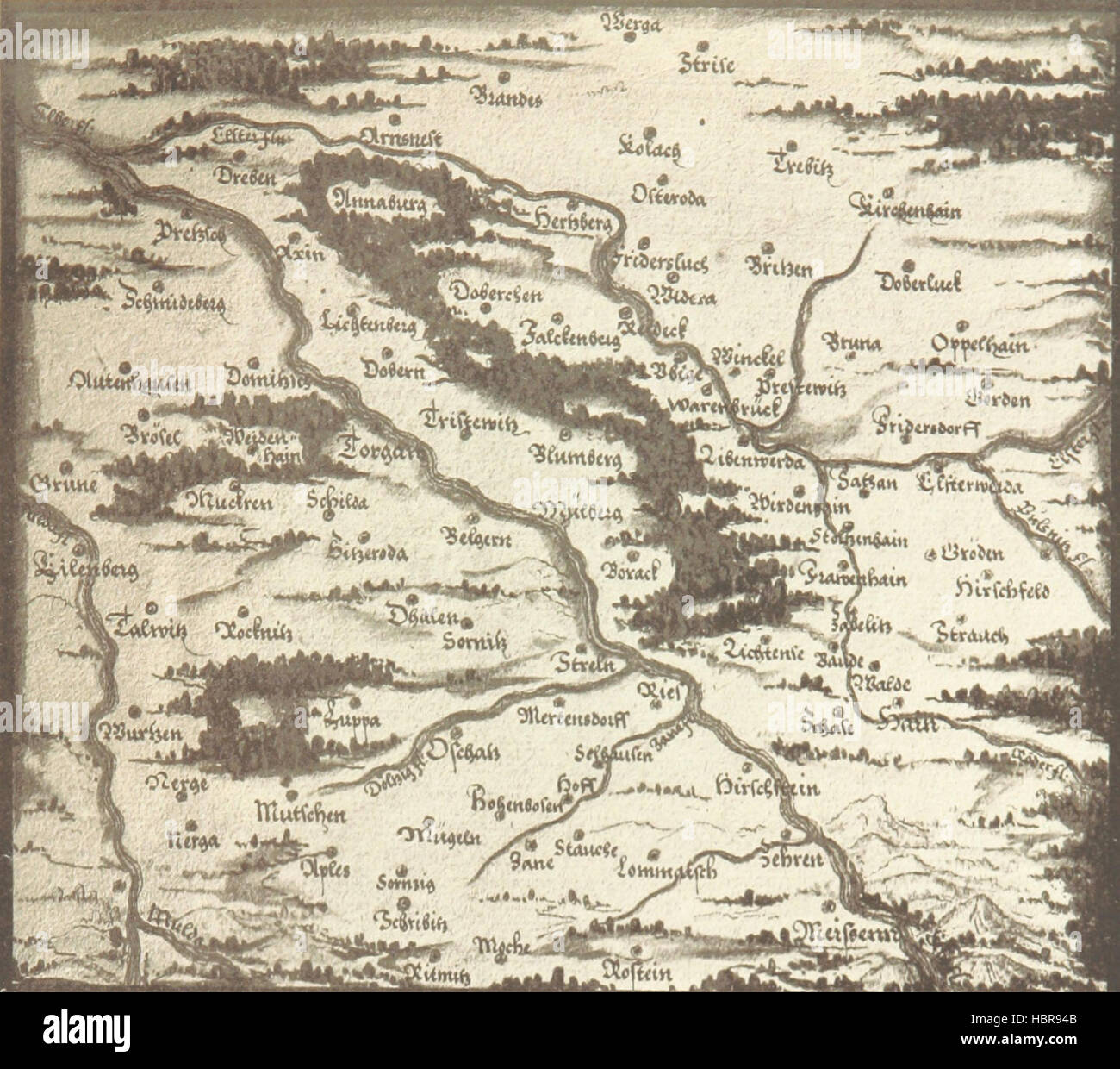 Place Names Map The image shows a map depicting geographical features, locations, and ...