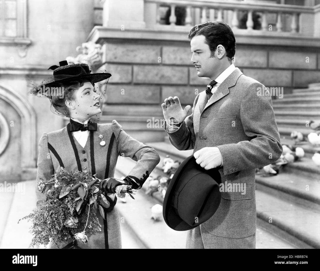 ESCAPE ME NEVER, from left, Eleanor Parker, Gig Young, 1947 Stock Photo ...