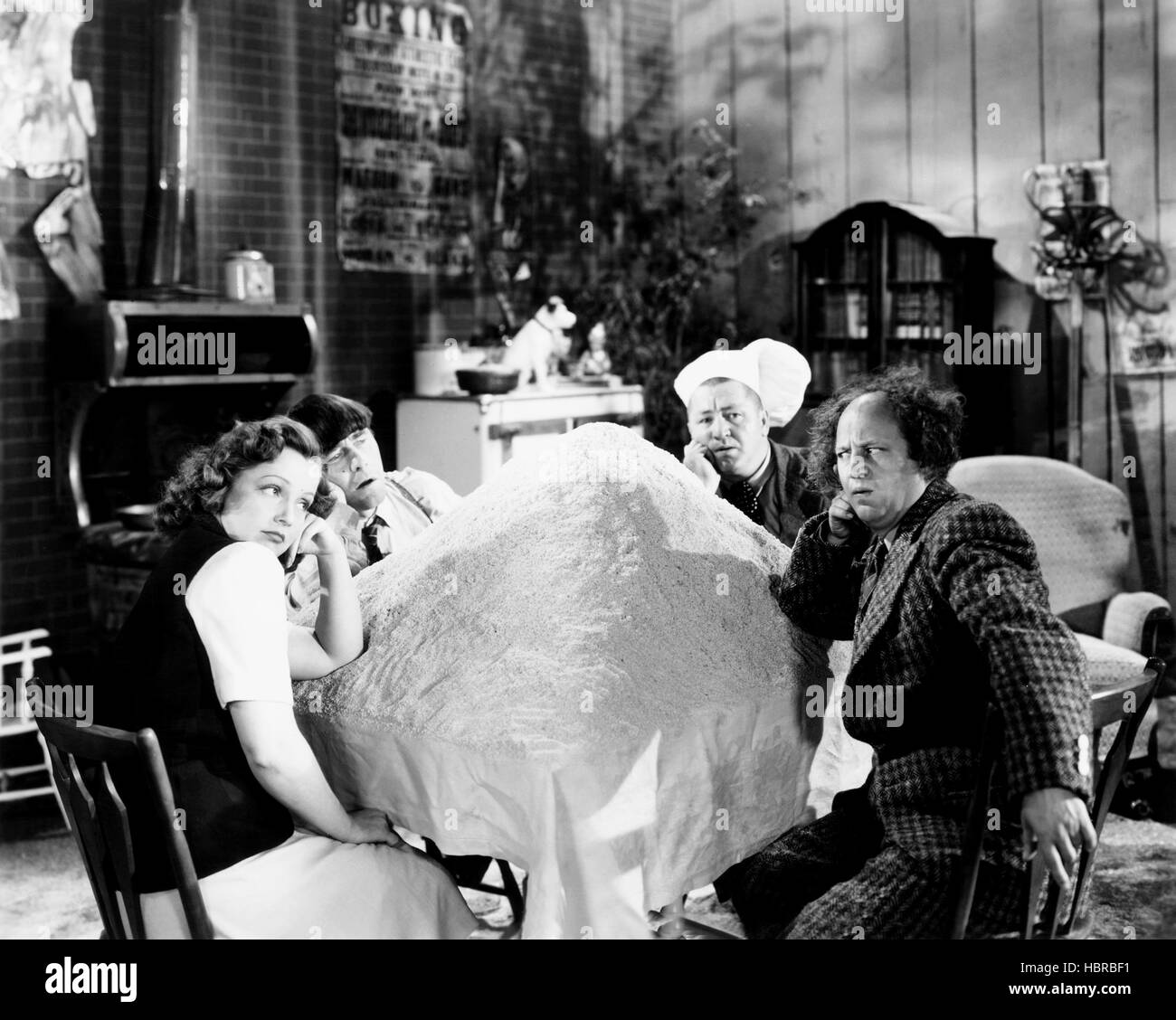 EVEN AS IOU, (aka EVEN AS I.O.U.), from left, Ruth Skinner, Moe Howard