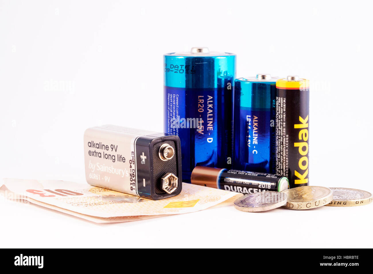 Alkaline batteries of various types and sizes are an expensive power