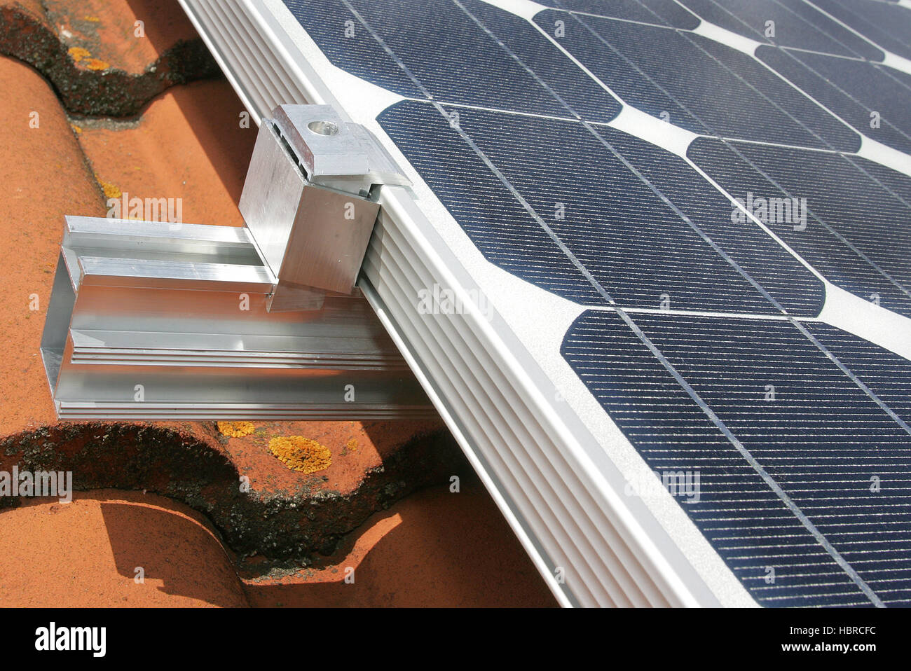 solar electricity Stock Photo