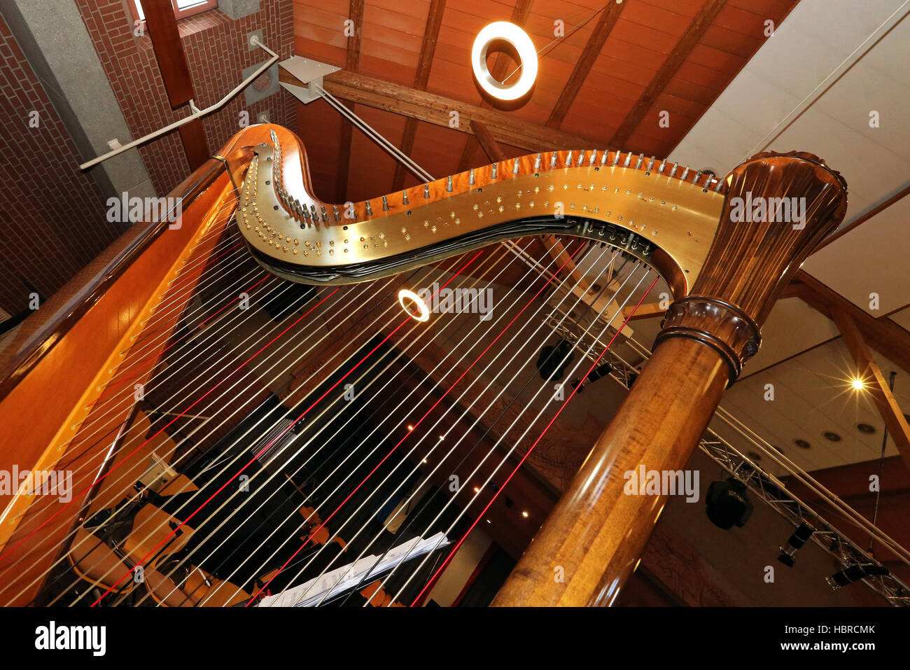 Harp Stock Photo