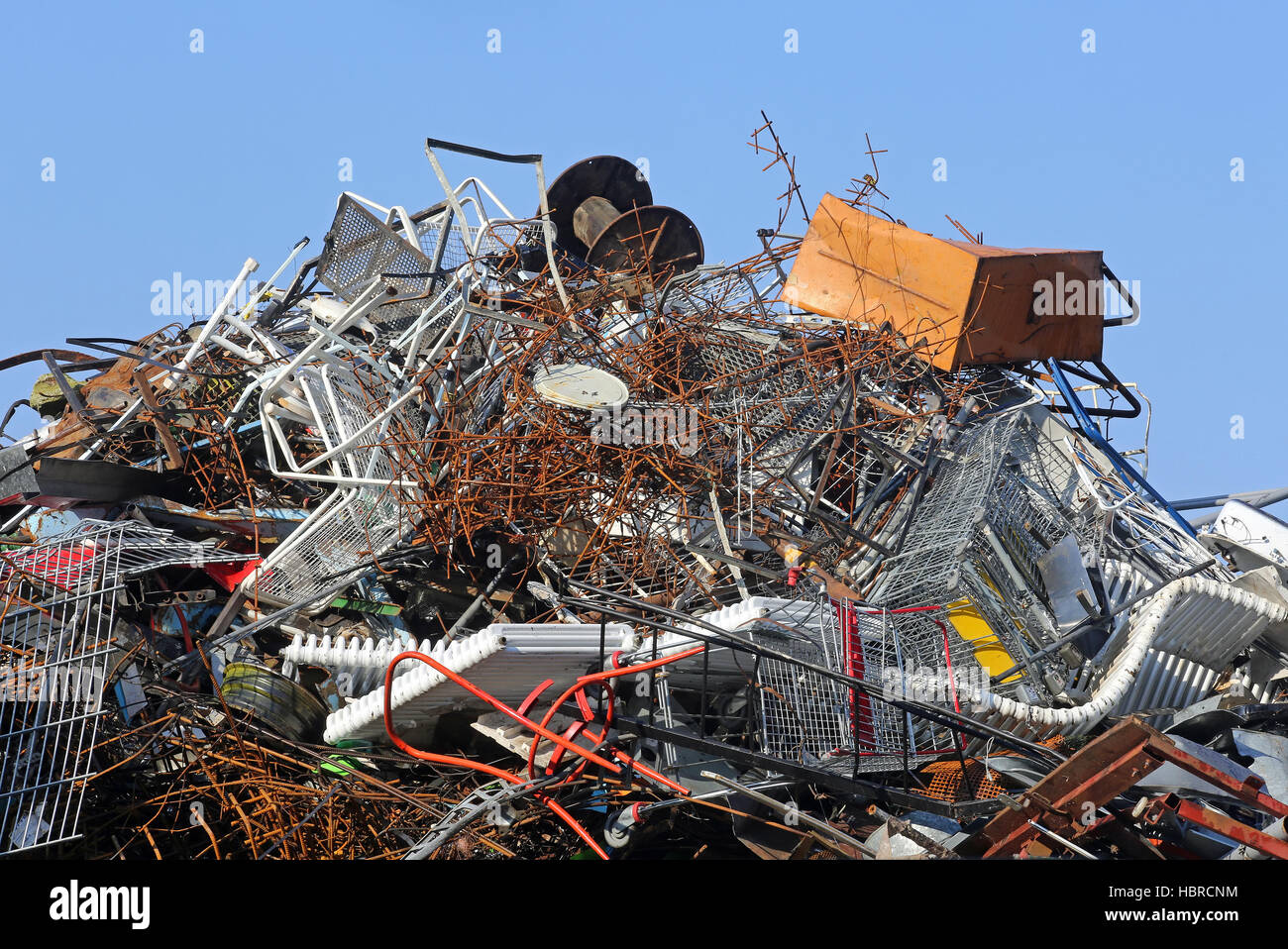 Junkyard Stock Photo