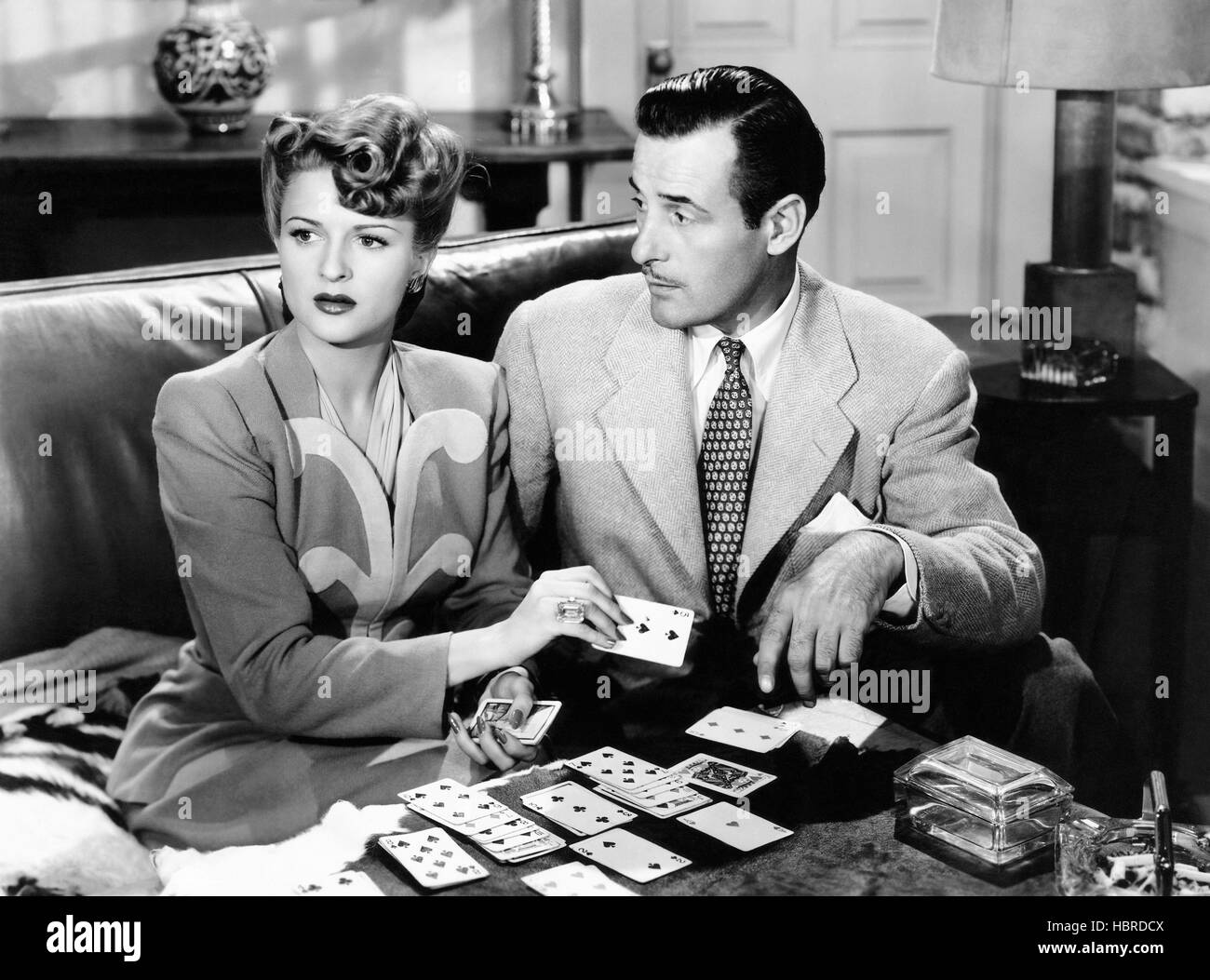THE FALCON OUT WEST, from left, Joan Barclay, Tom Conway, 1944 Stock