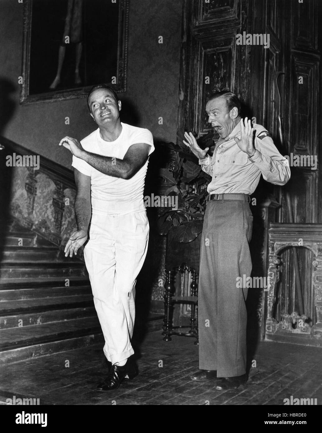 FANCY PANTS, Bob Hope, Fred Astaire, onset, 1950 Stock Photo Alamy
