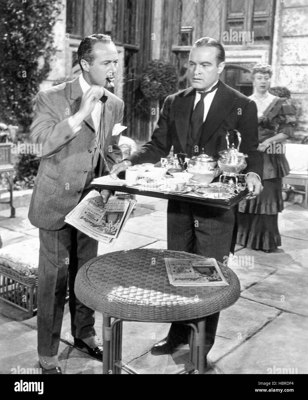 FANCY PANTS, from left, Hugh French, Bob Hope, Norma Varden, 1950 Stock