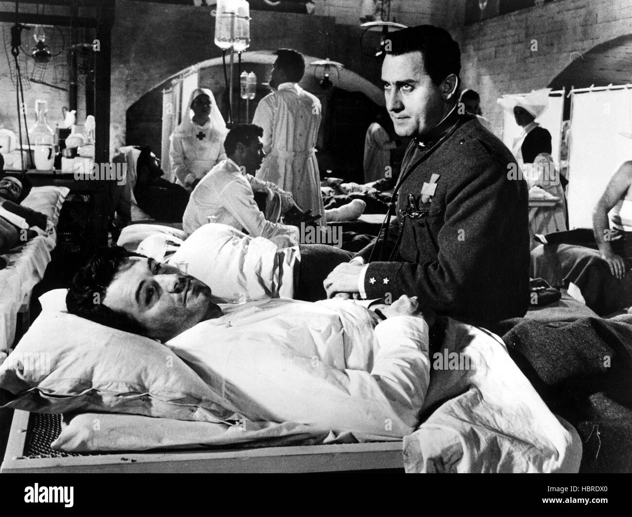 A FAREWELL TO ARMS, Alberto Sordi, Rock Hudson, 1957 TM and Copyright