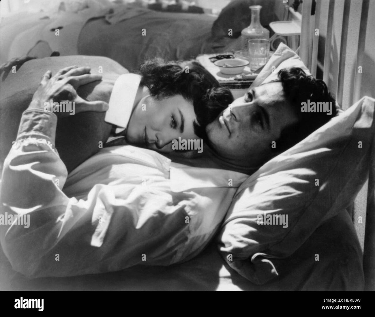 A FAREWELL TO ARMS, Jennifer Jones, Rock Hudson, 1957, TM and Copyright