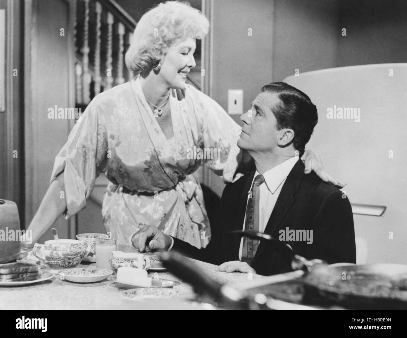 THE FEARMAKERS, from left: Veda Ann Borg, Dana Andews, 1958 Stock Photo ...