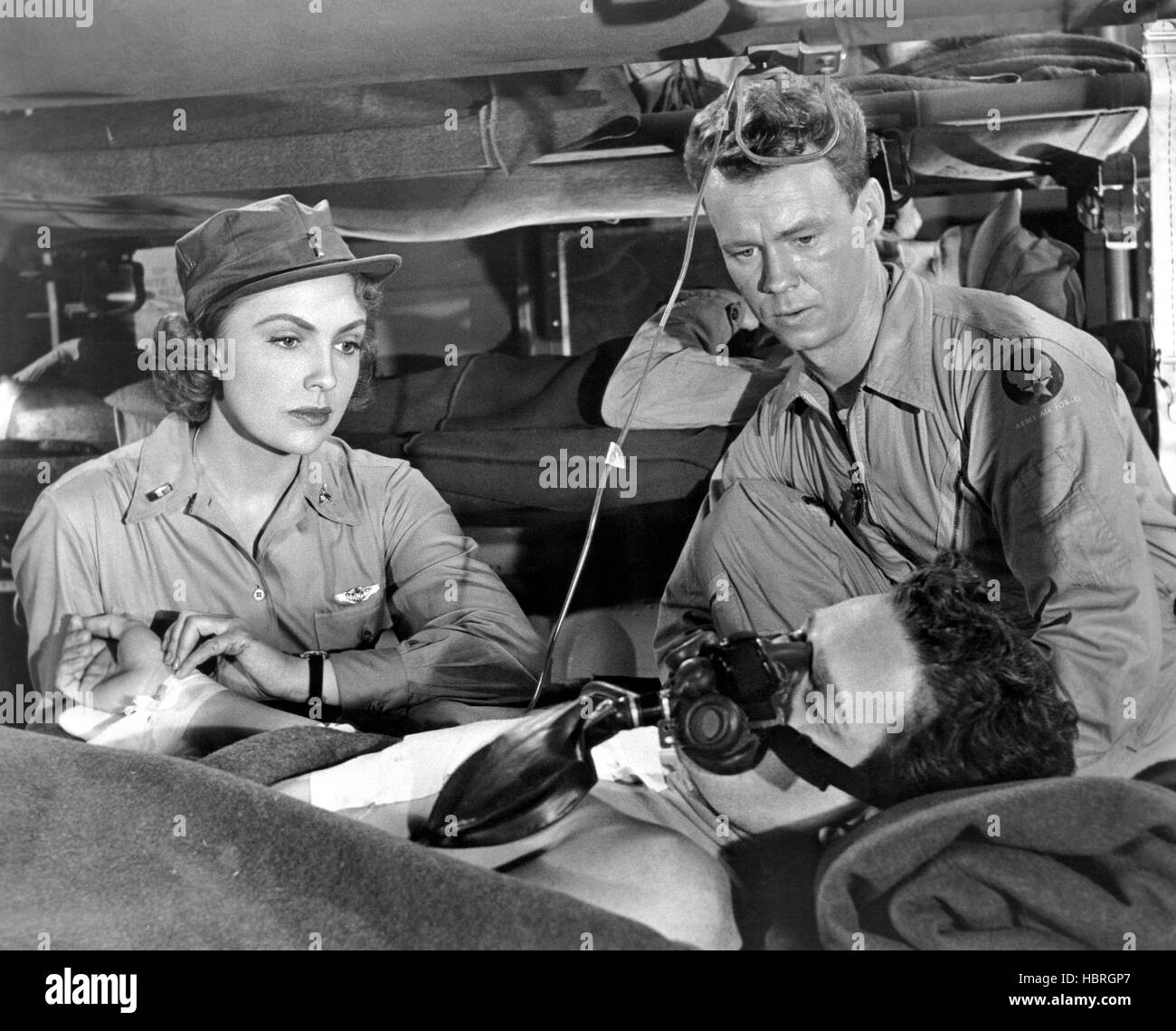 FLIGHT NURSE, from left Joan Leslie, James Holden, 1953 Stock Photo Alamy
