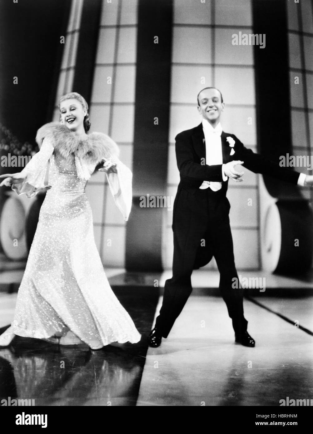 FOLLOW THE FLEET, from left Ginger Rogers, Fred Astaire, 1936 Stock