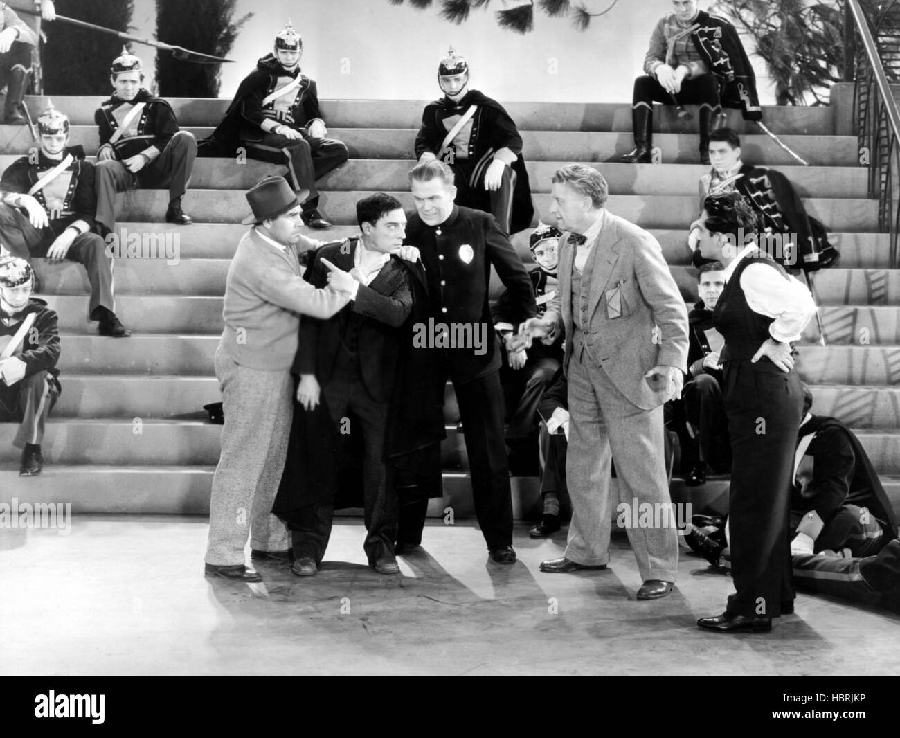 FREE AND EASY, Ed Brophy, Buster Keaton, Edgar Dearing, Fred Niblo