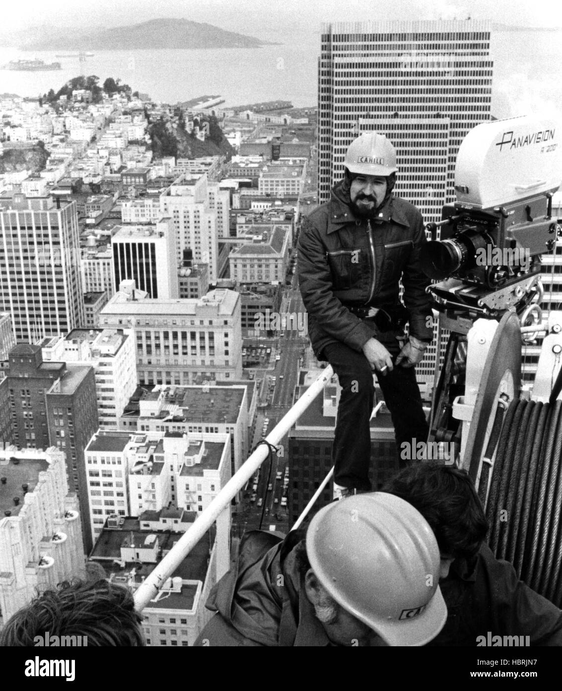 FREEBIE AND THE BEAN, Cinematographer Laszlo Kovacs lines up a shot in ...