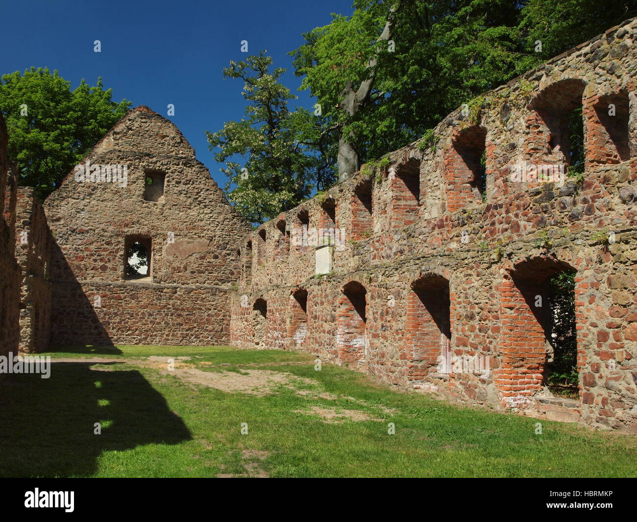 Monastery Nimbschen near Grimma in Saxony Stock Photo