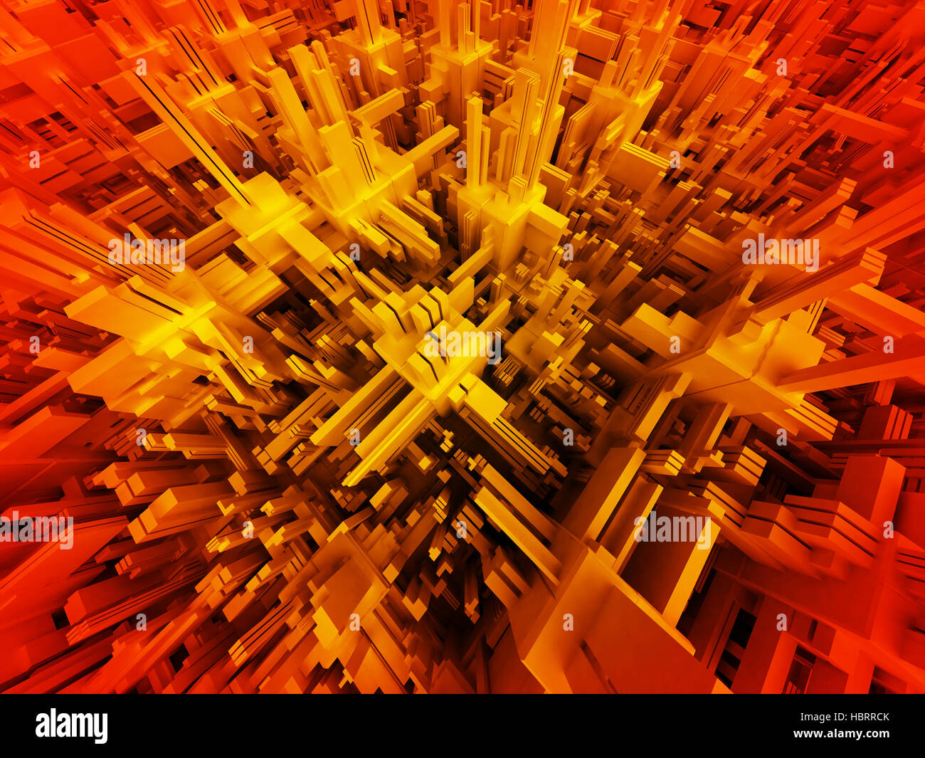 3d abstract modern structure Stock Photo - Alamy