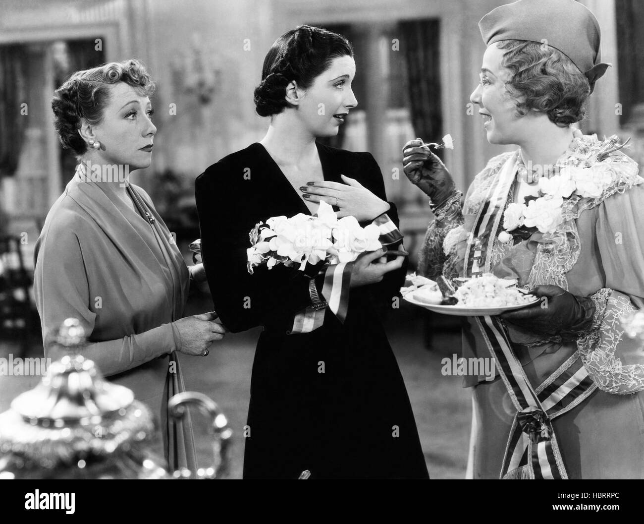 FIRST LADY, Marjorie Gateson, Kay Francis, Louise Fazenda, 1937 Stock ...