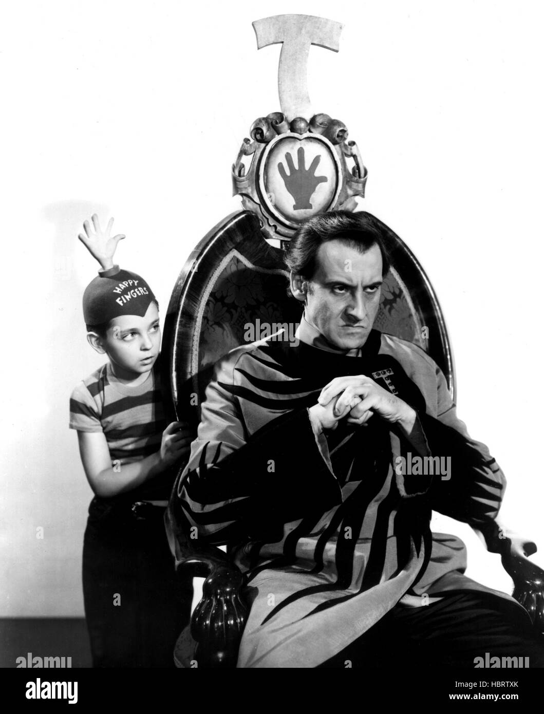 THE 5000 FINGERS OF DR T Tommy Rettig Hans Conried 1953 Stock Photo the-5000-fingers-of-dr-t-tommy-rettig-hans-conried-1953-stock-photo