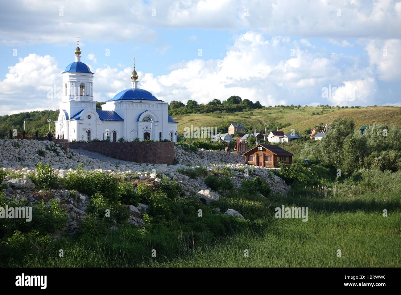 View on Church of The Kazan Icon of The Mother of God in Svyato ...