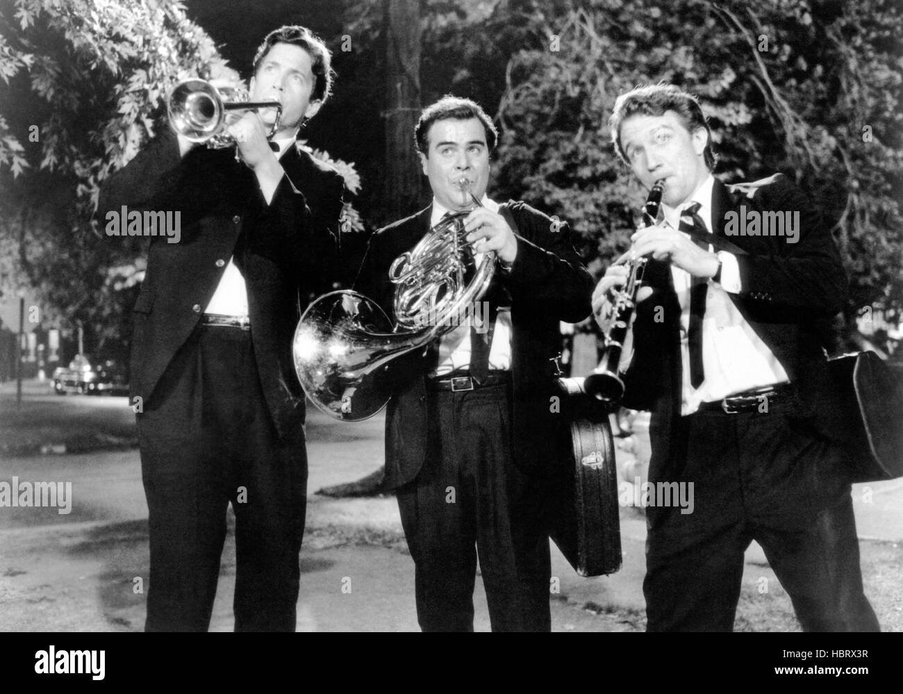 FOUR FRIENDS, from left, Jim Metzler, Michael Huddleston, Craig Wasson ...