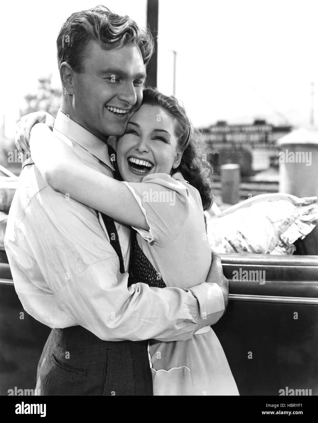 FOUR MOTHERS, from left, Eddie Albert, Rosemary Lane, 1941 Stock Photo