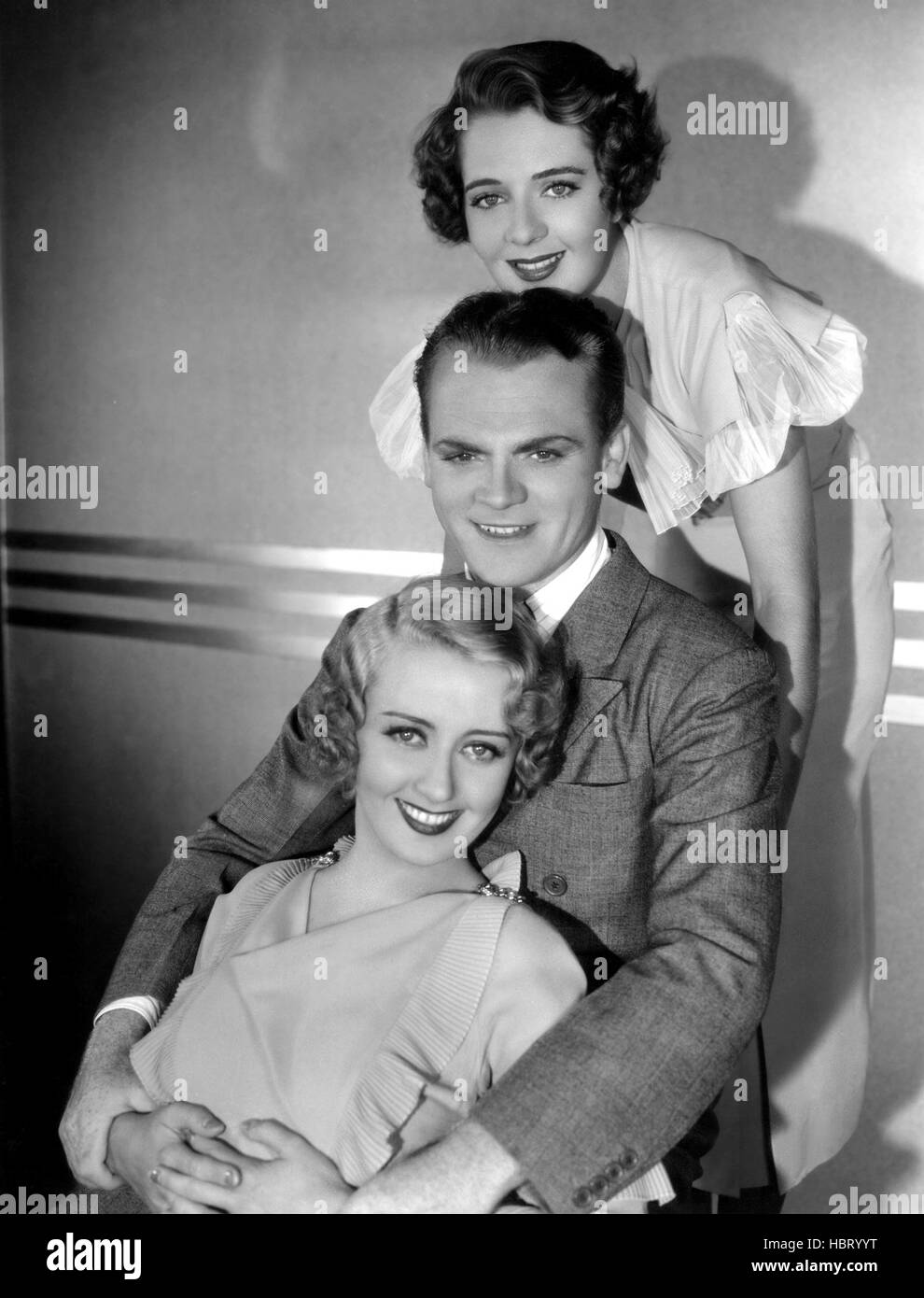 FOOTLIGHT PARADE, (from top) Ruby Keeler, James Cagney, Joan Blondell ...