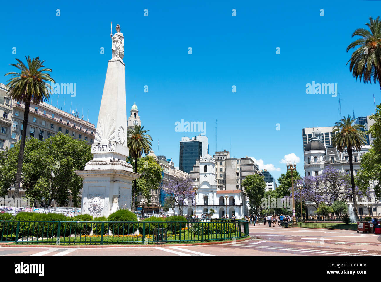 Plaza de Mayo, Buenos Aires Argentinien Stock Photo