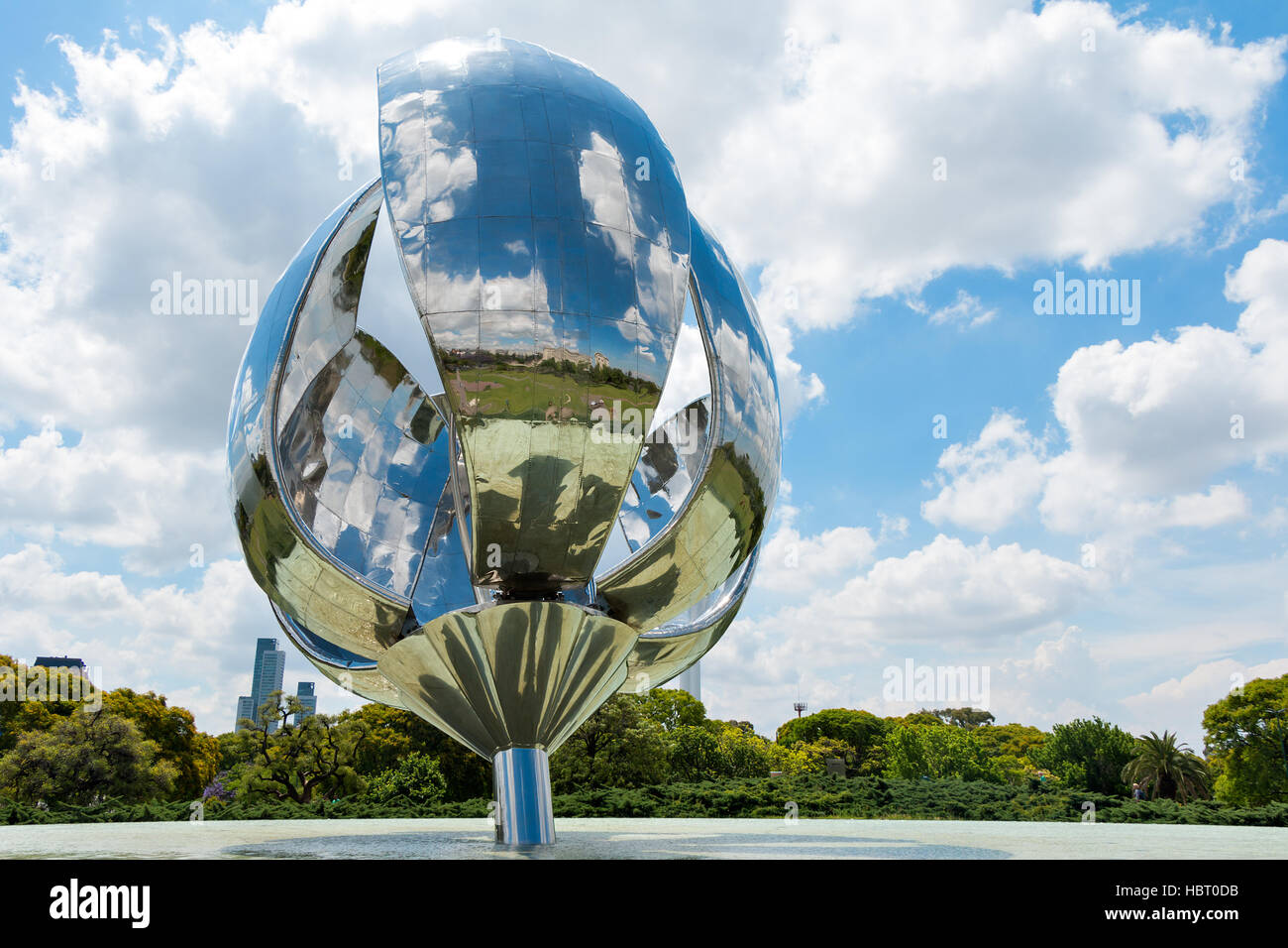 Floralis Generica, Buenos Aires Argentinien Stock Photo Alamy