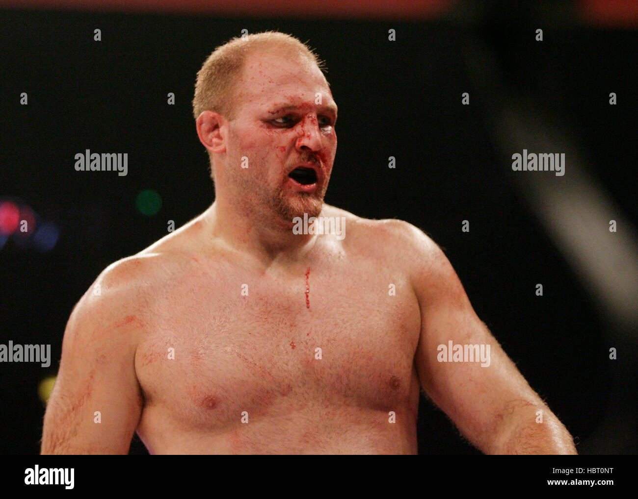 Ben Rothwell during his fight with Andrei Arlovski at Affliction's