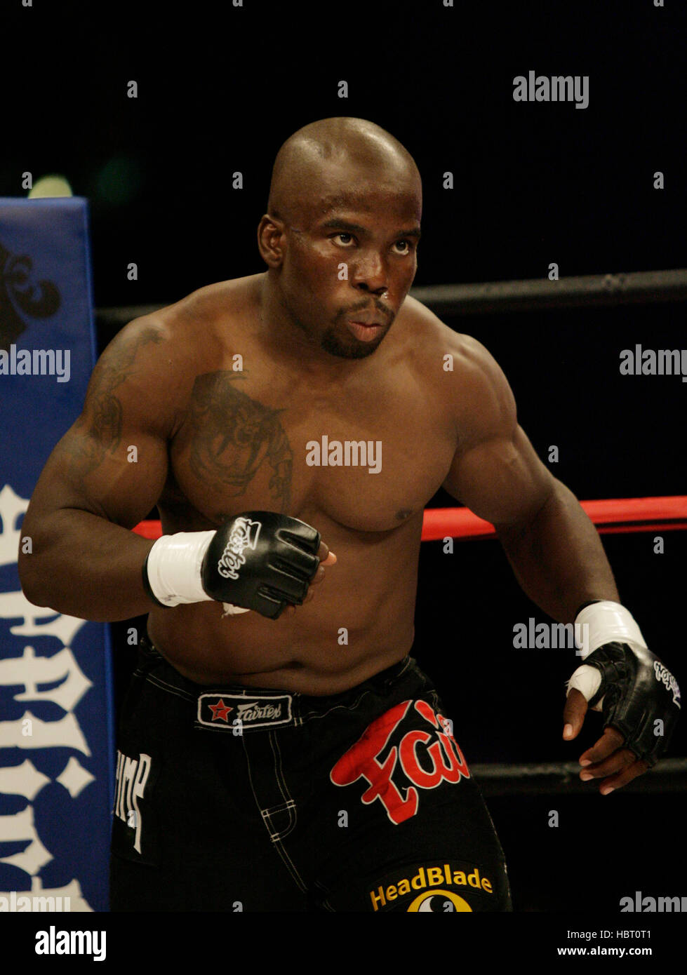 Savant Young at Affliction's "Banned", a mixed martial arts fight at