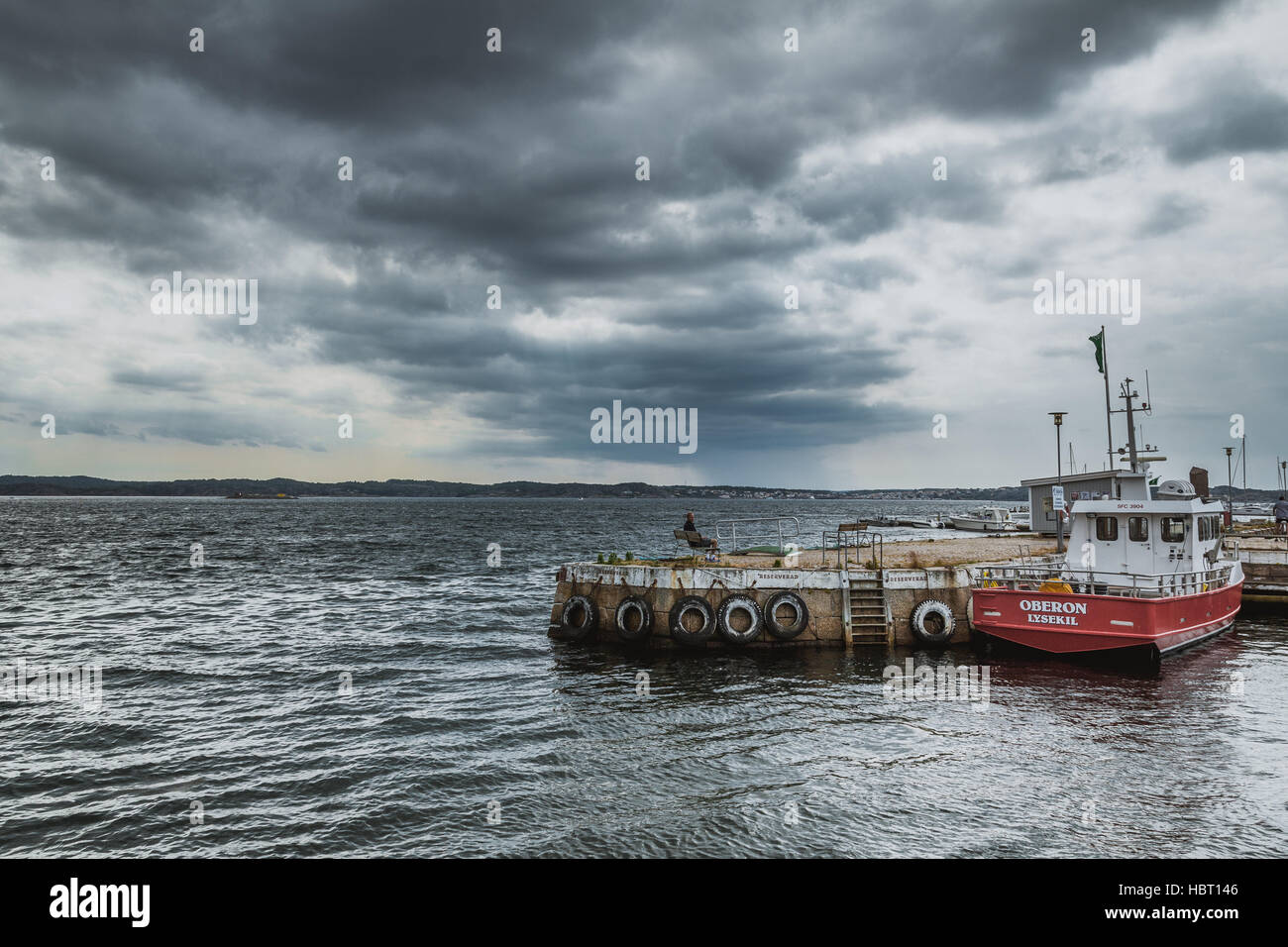 Sweden and boats perfect holidays Stock Photo Alamy