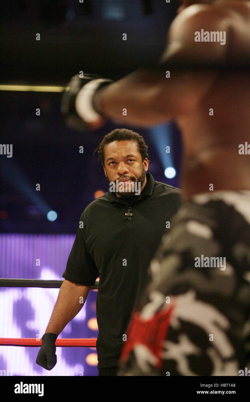 Referee Herb Dean at Affliction's "Banned", a mixed martial arts fight