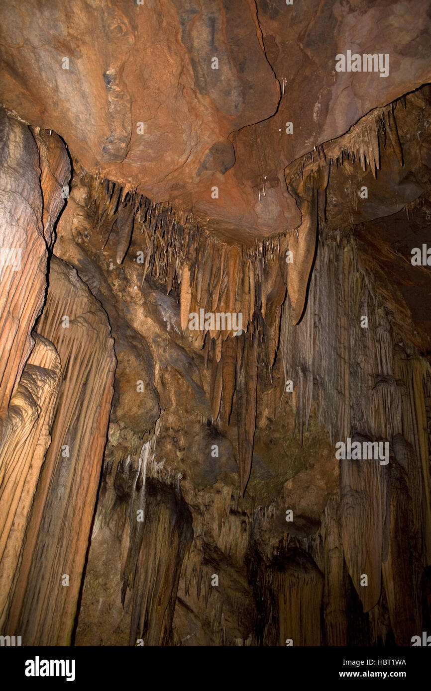 Dripstone Cave, Alanya, Turkey Stock Photo