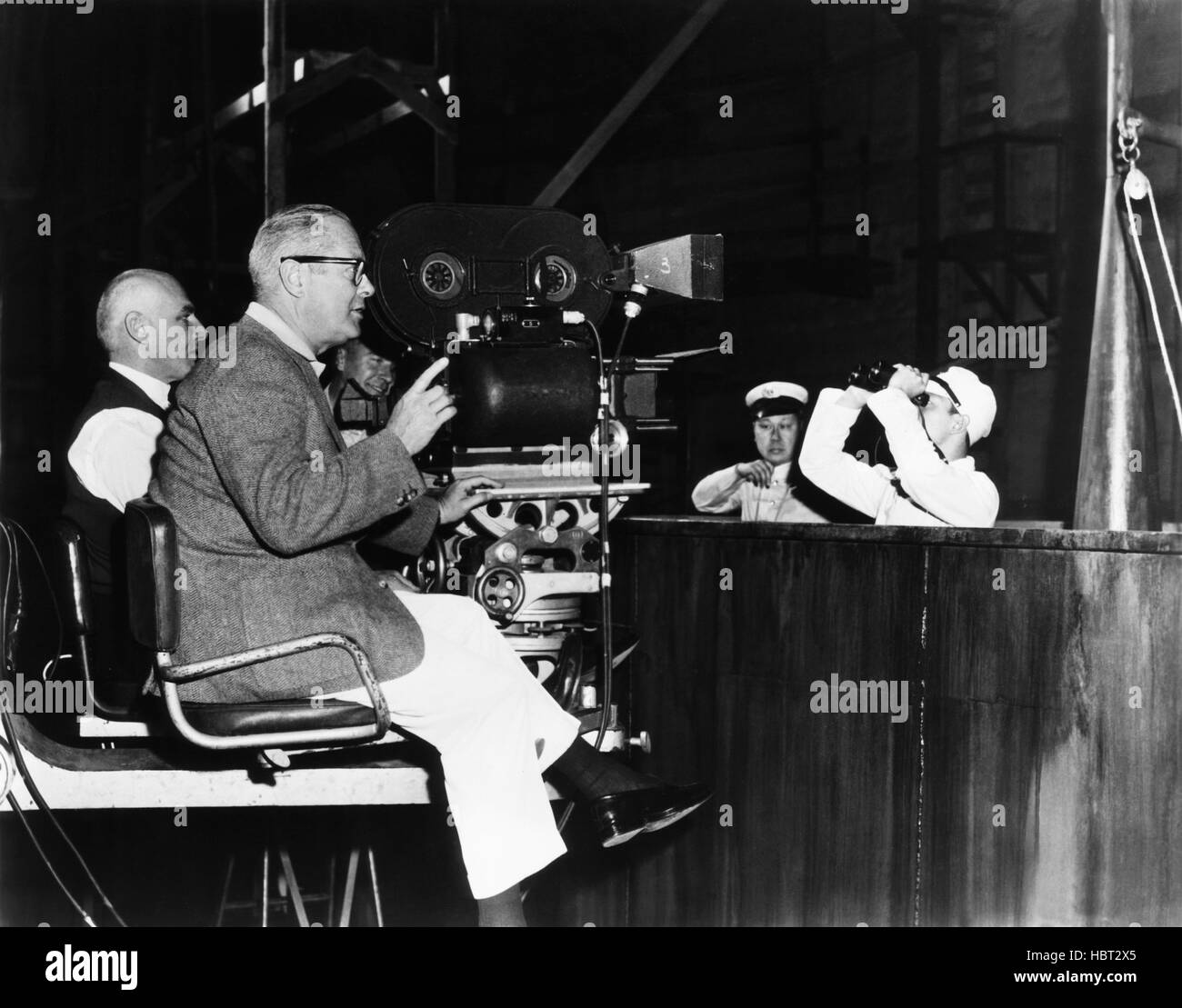 THE GALLANT HOURS, director Robert Montgomery, onset, 1960 Stock Photo