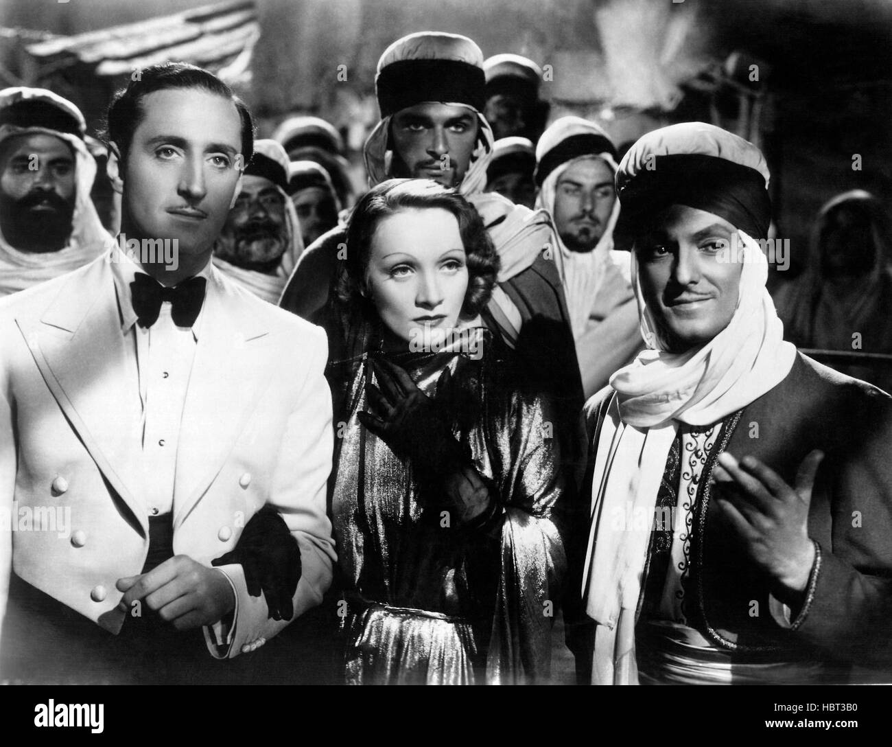 THE GARDEN OF ALLAH, Basil Rathbone, Marlene Dietrich, Joseph ...