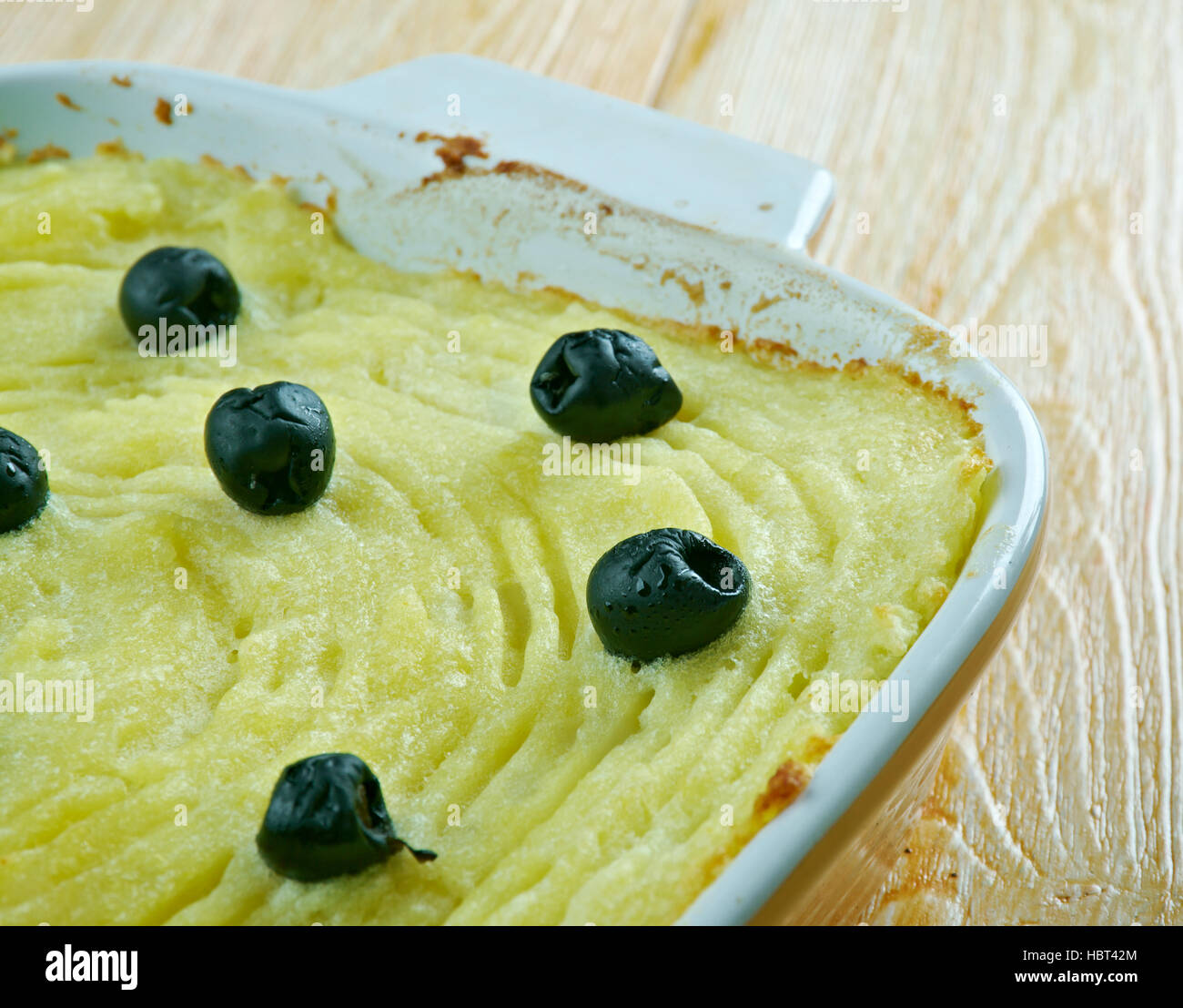 Bacalhau Ze do Pipo Portuguese Cod Fish with potatoes. Casserole Stock Photo Alamy