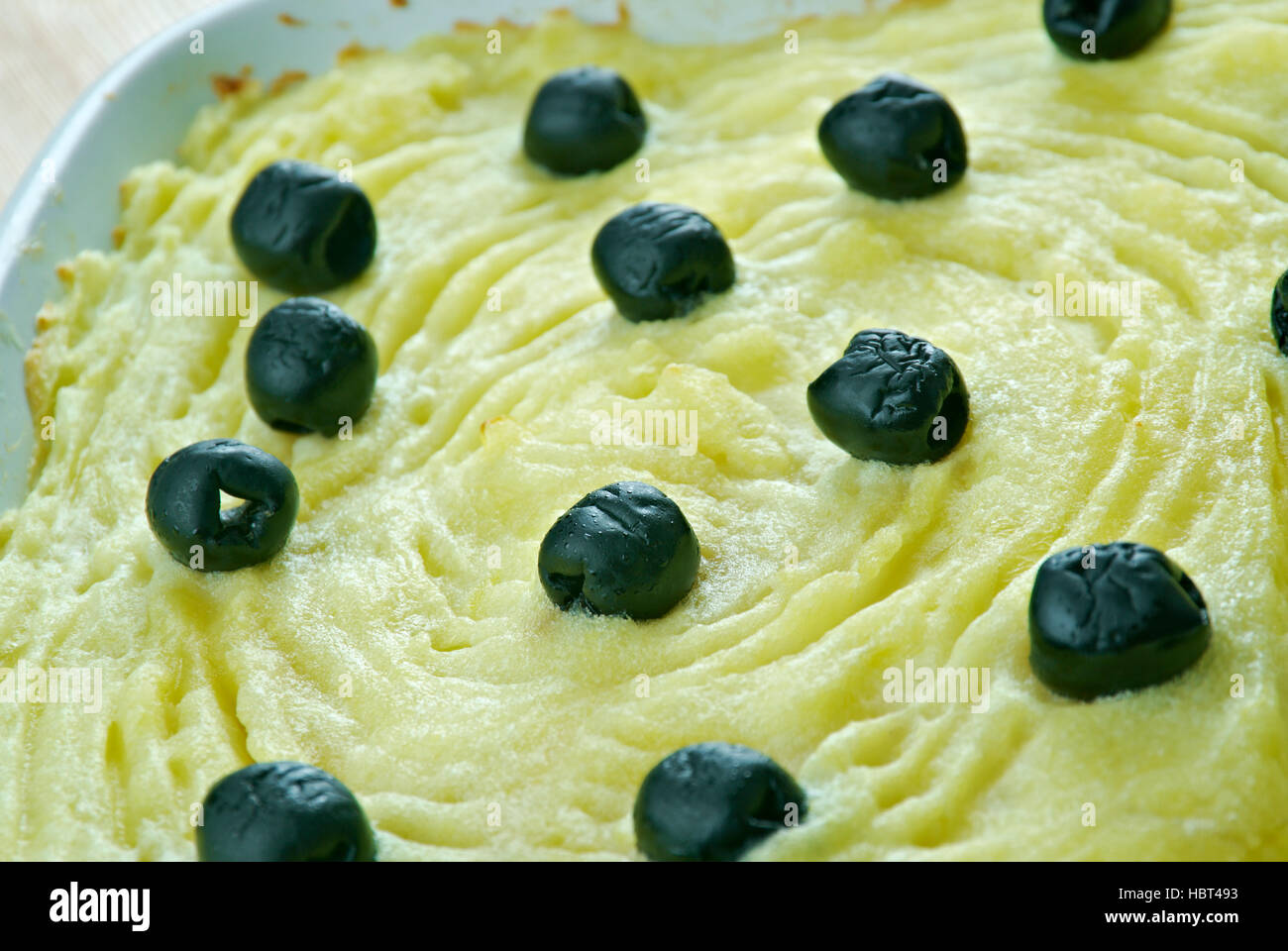 Bacalhau Ze do Pipo Portuguese Cod Fish with potatoes. Casserole Stock Photo Alamy