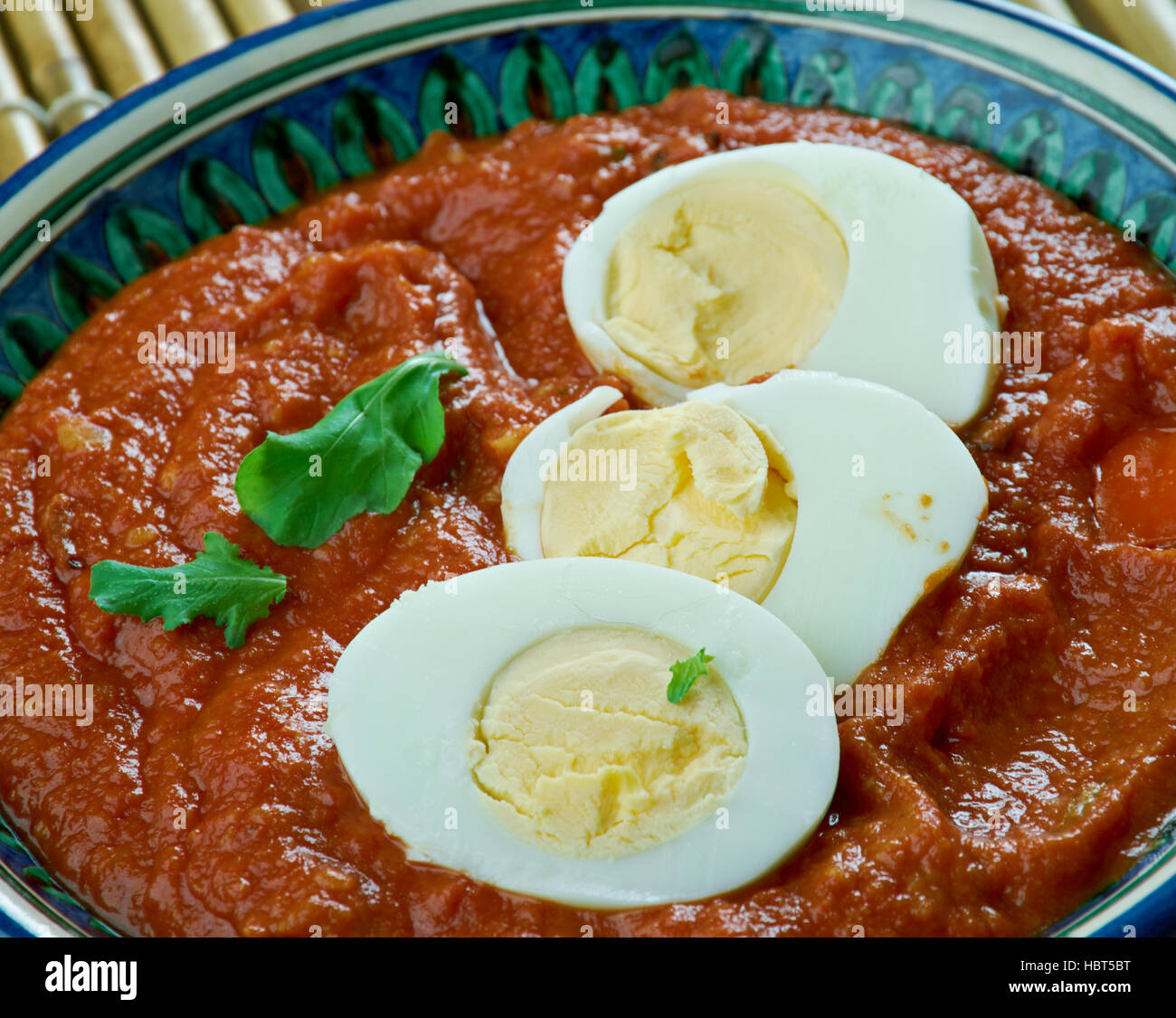 Eggs do pyaza.Classical Indian dish Stock Photo Alamy
