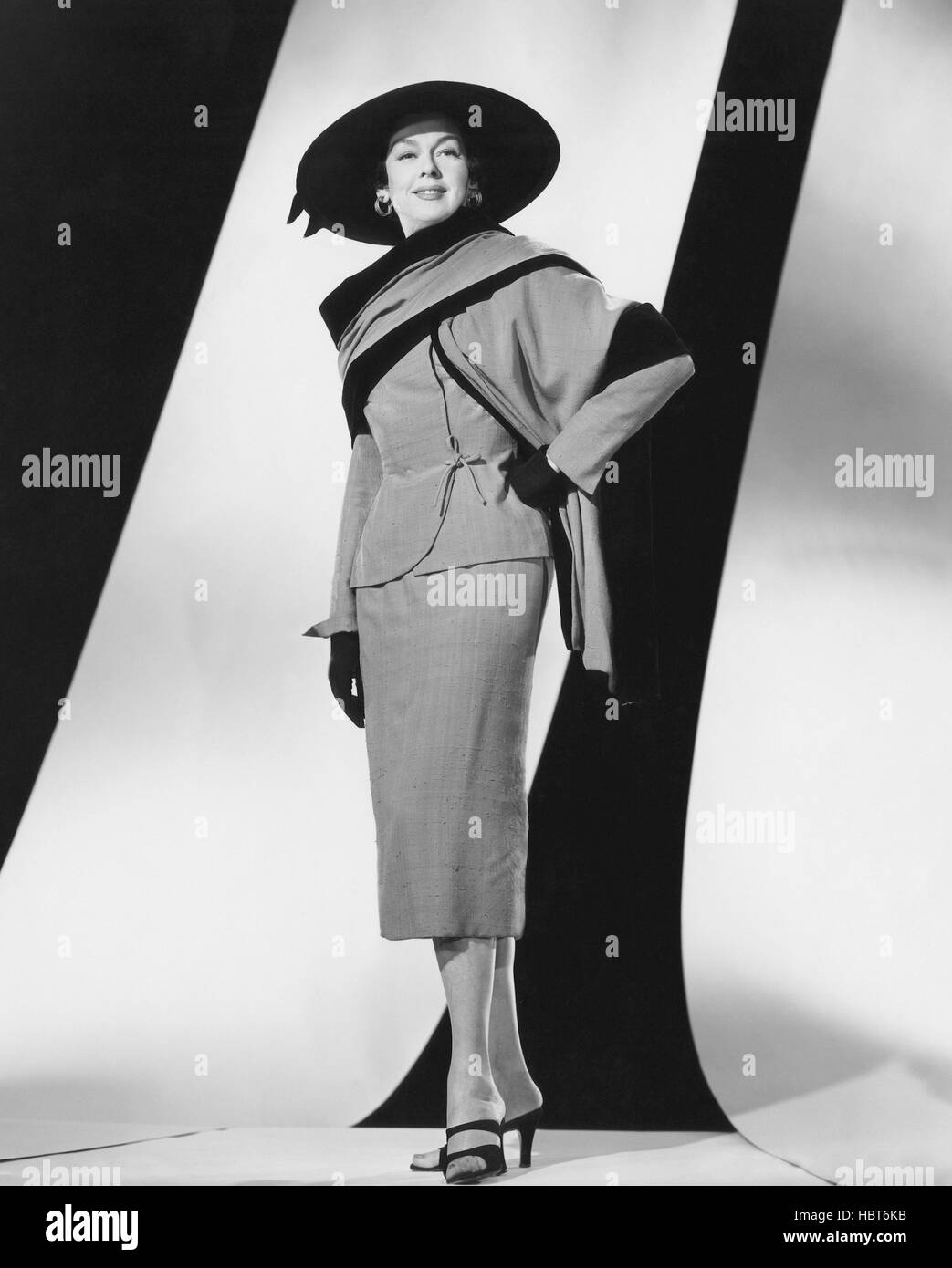 THE GIRL RUSH, Rosalind Russell, in a suit by Edith Head, 1955 Stock ...