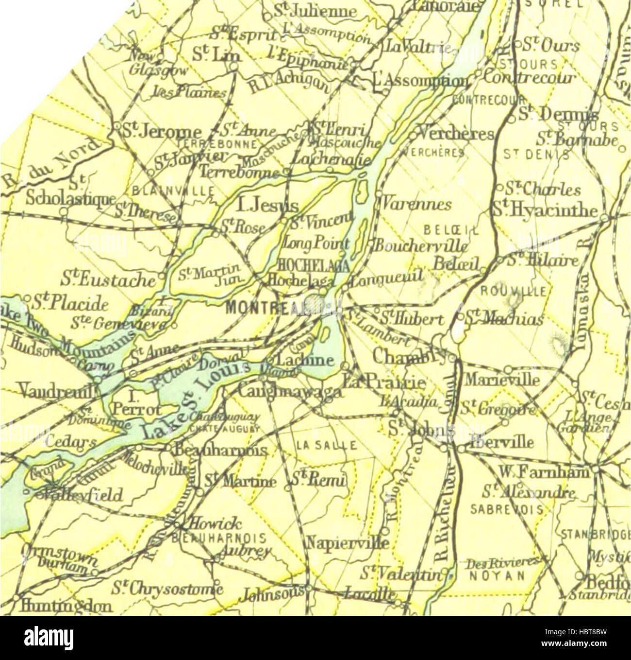 The image depicts a map of Canada, including provinces, cities, rivers ...
