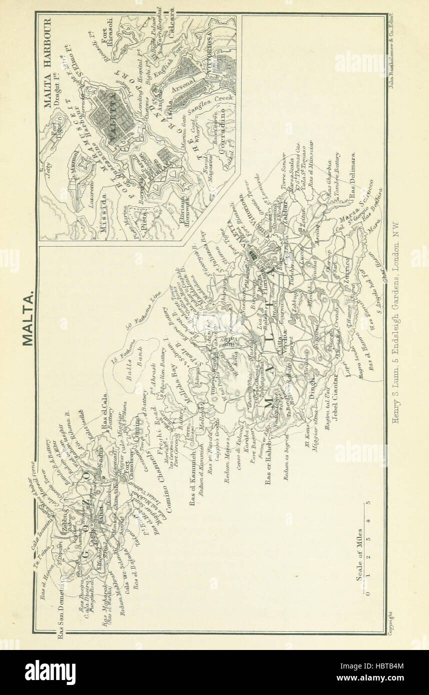 Image taken from page 391 of 'How to visit the Mediterranean. A guide book to Jerusalem, Cairo, Constantinople, Athens ... Edited by H. S. Lunn' Image taken from page 391 of 'How to visit the Stock Photo
