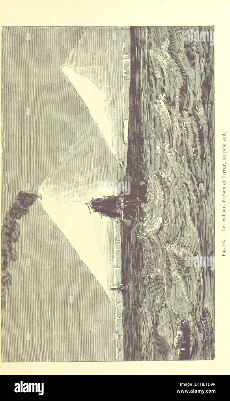 This image from page 233 of 'Le Pôle Nord et le Pôle Sud' depicts polar ...