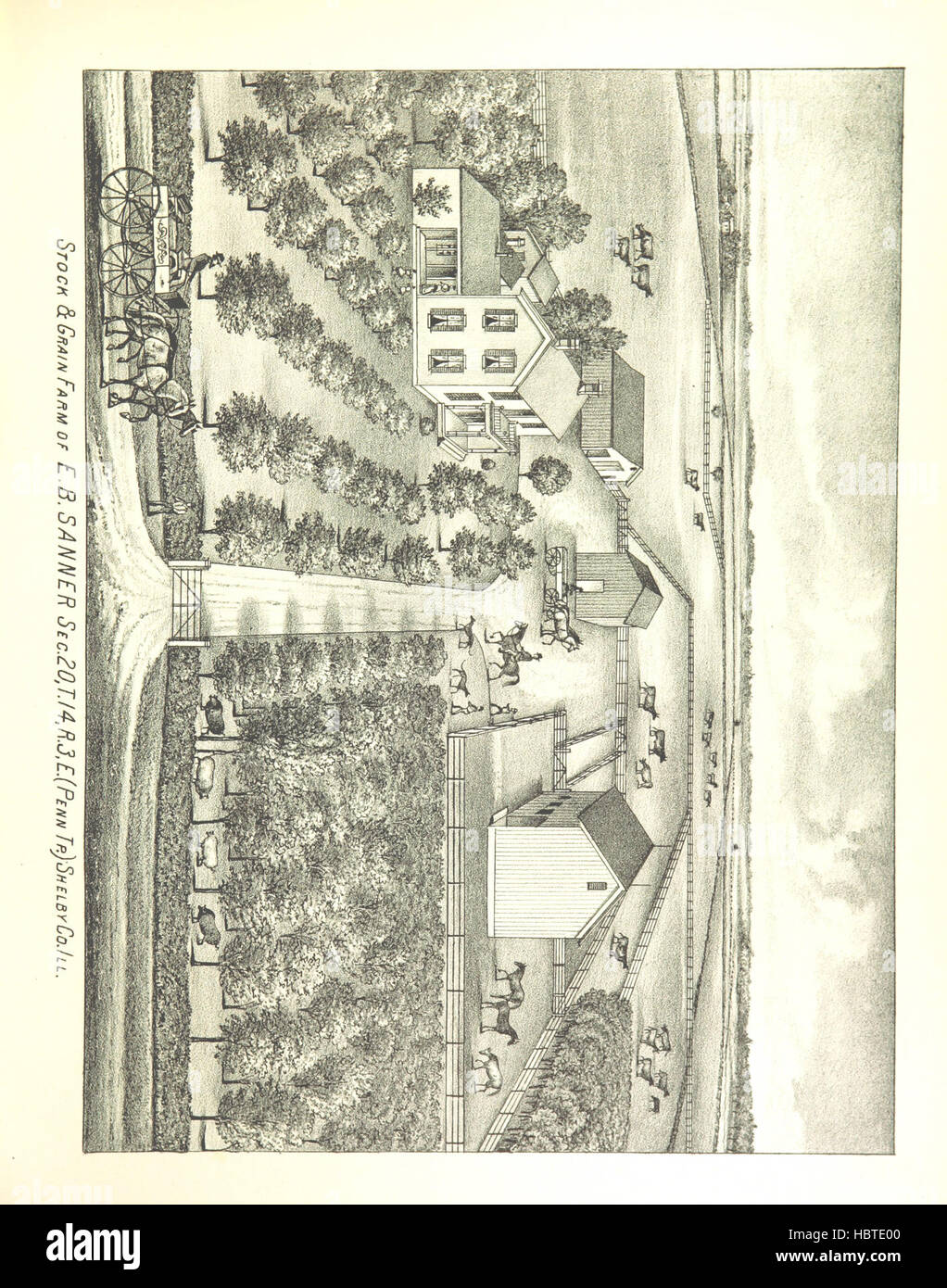 1763. Combined History of Shelby and Moultrie Counties ... With illustrations, etc Image taken from page 321 of '1763 Combined History of Stock Photo
