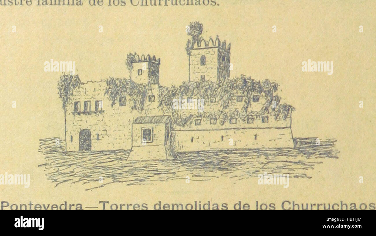 Image taken from page 120 of 'Guía general de la provincia de Pontevedra ... Por un curioso. [With a map.]' Image taken from page 120 of 'Guía general de la Stock Photo