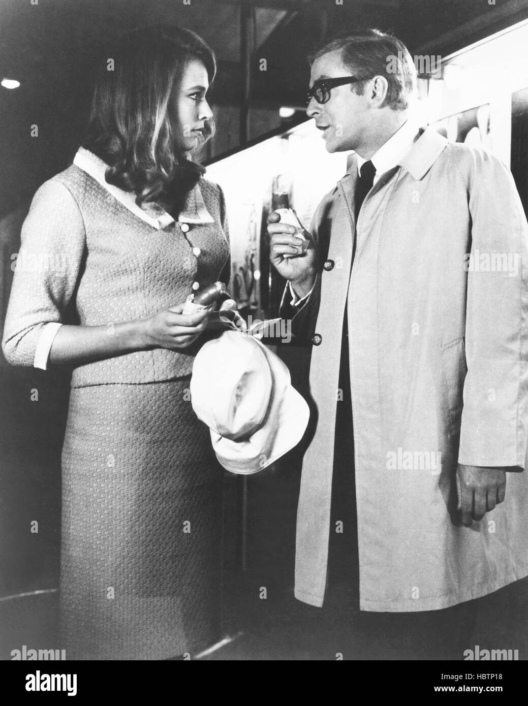 FUNERAL IN BERLIN, from left Eva Renzi, Michael Caine, 1966 Stock Photo Alamy