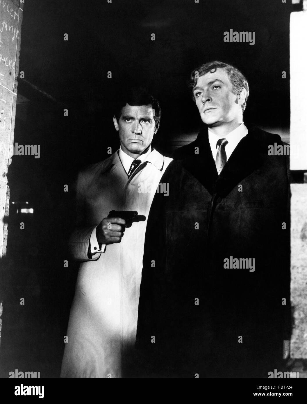 FUNERAL IN BERLIN, Paul Hubschmid, Michael Caine, 1966 Stock Photo Alamy