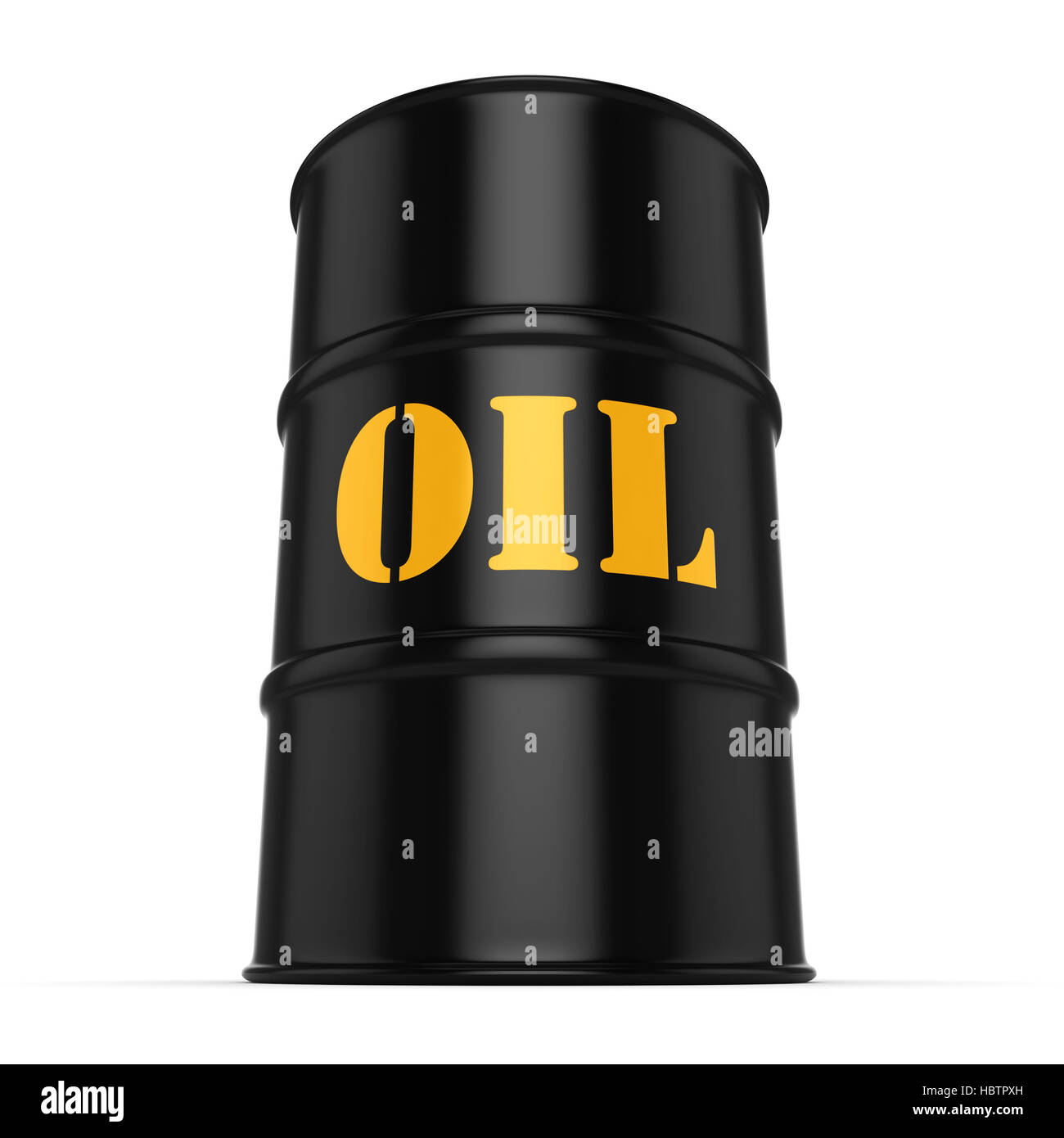 Black oil barrel Stock Photo Alamy