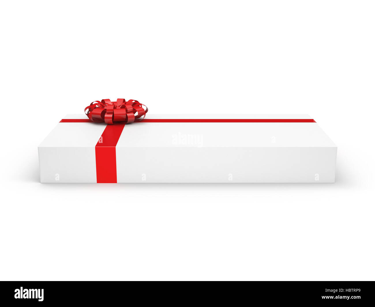 White gift box Stock Photo - Alamy