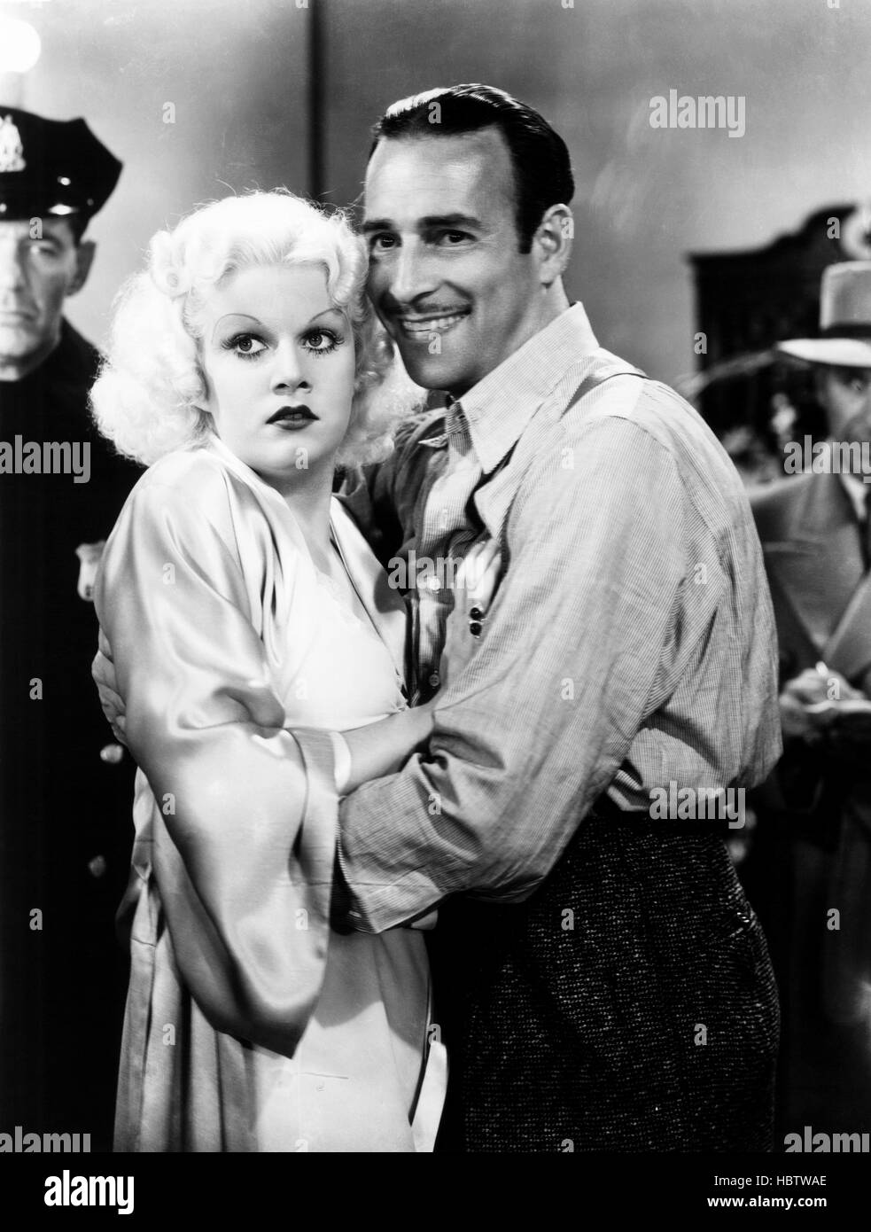 THE GIRL FROM MISSOURI, from left, Jean Harlow, Ben Bard, 1934 Stock Photo